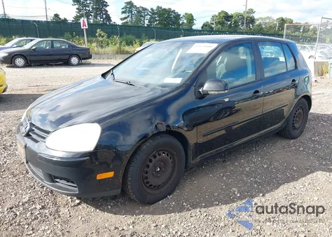 2008 Volkswagen Rabbit из США, поврежденный, VIN WVWDB71KX8W294066